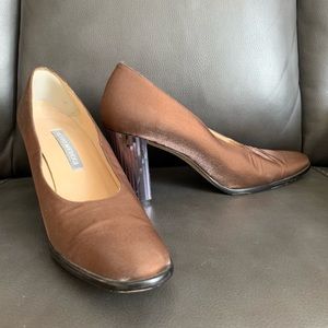 Vintage Italian Brown Heels - Size 8